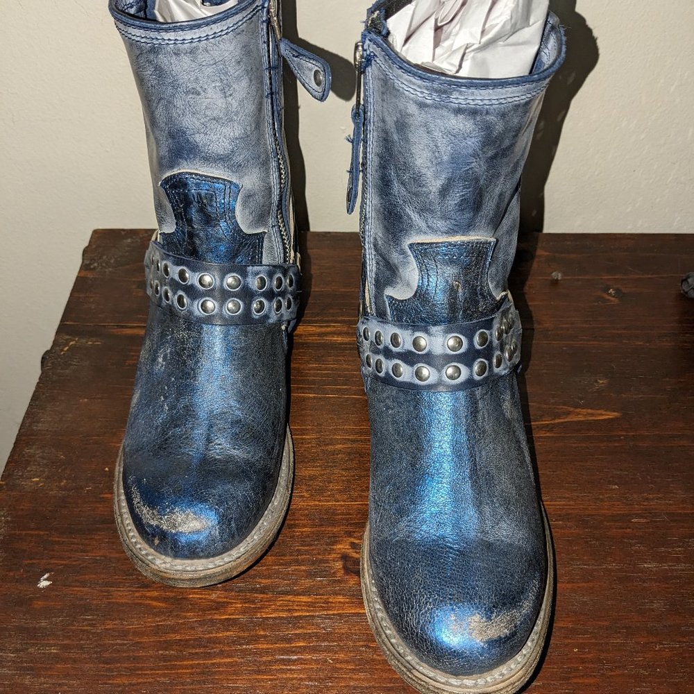 FREEBIRD- Booties -RAMONE - Royal Multi - Size 8